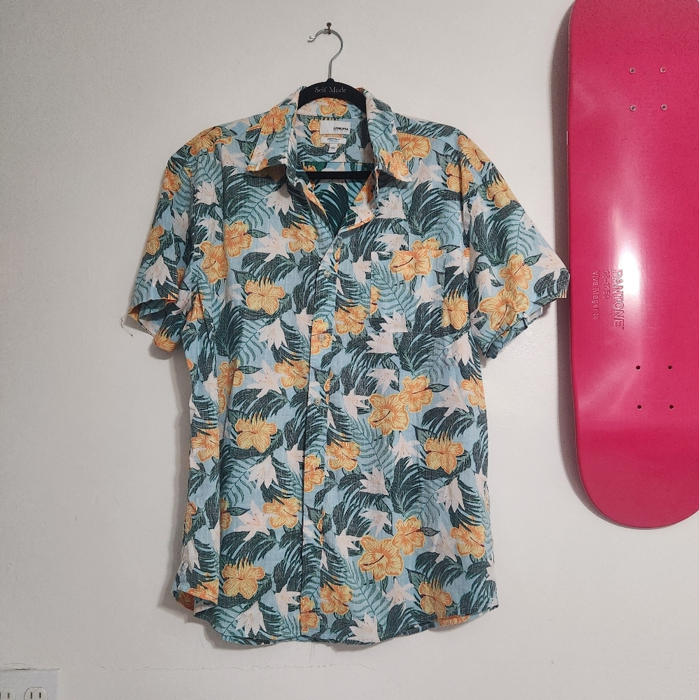 Floral Short Sleeve Shirt